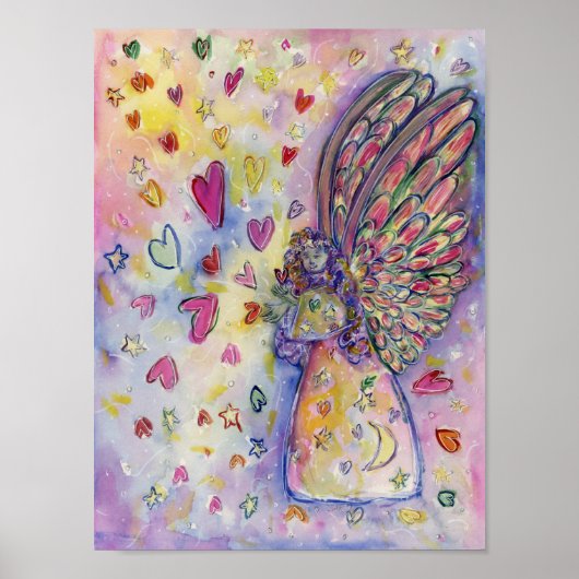 Universe Angel Poster Art Prints (Voorkant)