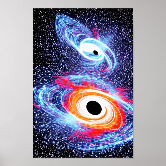 Universe Blackhole Explosion in Universe Skies Poster (Voorkant)