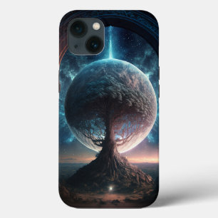 Universe Cosmic Tree Surreal Fantasy Art Case-Mate iPhone Case