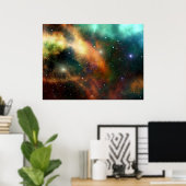 Universe Cosmos Poster (Thuiskantoor)