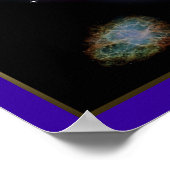 Universe digitale kunst poster (Hoek)