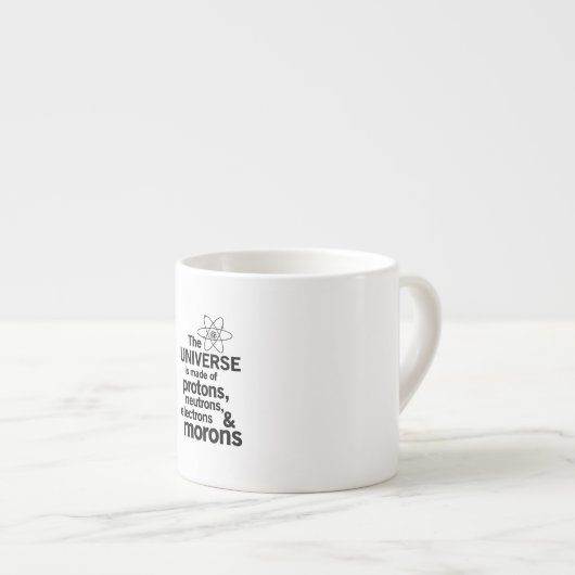 Universe en Morons Espresso Kop (Voorkant rechts)