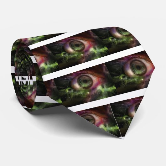 Universe Eyeball Stropdas (Opgerold)