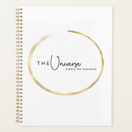 Universe heeft uw achterste plank planner