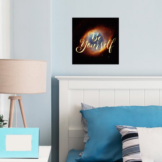 Universe helix - oog van God 1 Folie Afdrukken (Insitu (Slaapkamer))