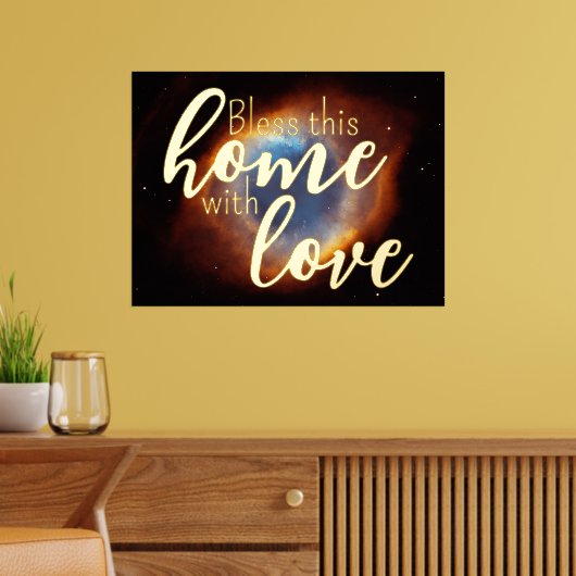 Universe helix - oog van God 1 Folie Afdrukken (Insitu (Woonkamer))