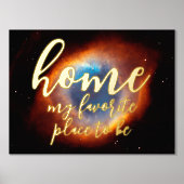 Universe helix - oog van God 1 Folie Afdrukken (Voorkant)