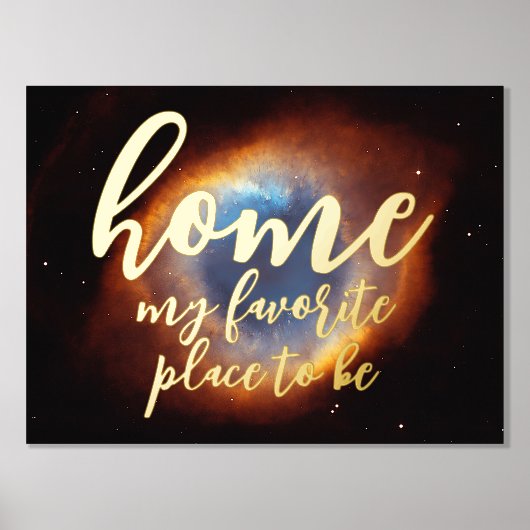 Universe helix - oog van God 1 Folie Afdrukken (Voorkant)