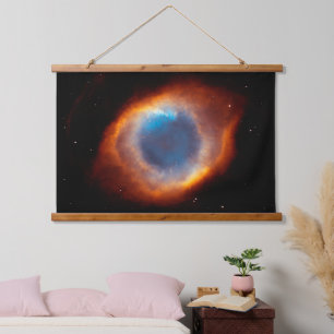 Universe helix - oog van God 1 Hangend Wandkleed