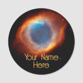 Universe helix - oog van God 1 Naamplaatje (Voorkant)