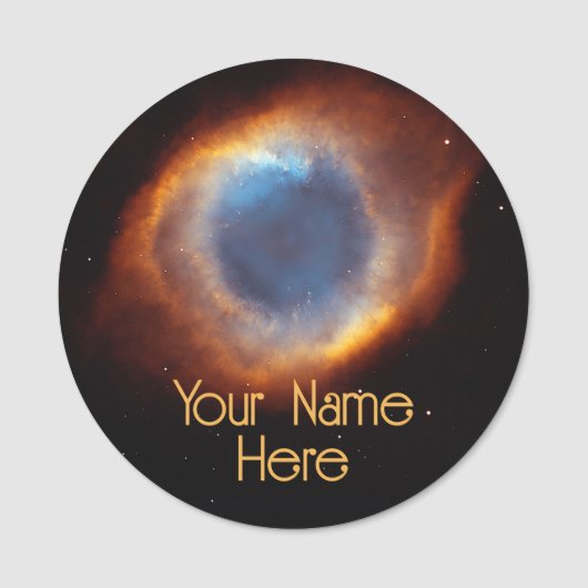 Universe helix - oog van God 1 Naamplaatje (Voorkant)