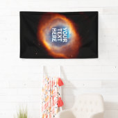 Universe helix - oog van God 1 Spandoek (Insitu)