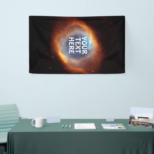 Universe helix - oog van God 1 Spandoek (Beurs)