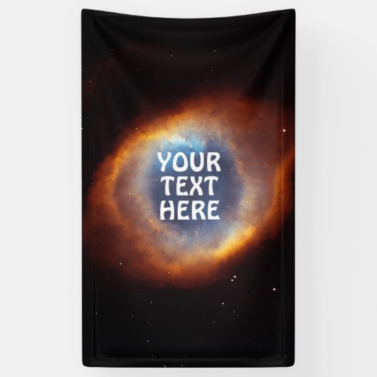 Universe helix - oog van God 1 Spandoek (Verticaal)