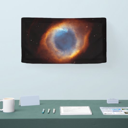 Universe helix - oog van God 1 Spandoek (Beurs)