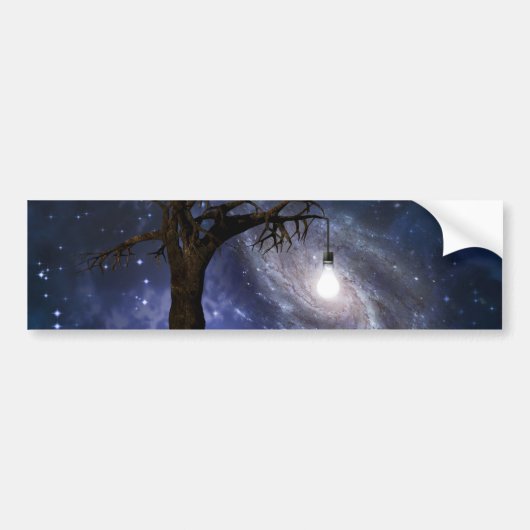 Universe ideeën bumpersticker (Voorkant)