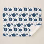 Universe in Bottle Sherpa Deken (Voorkant (horizontaal))