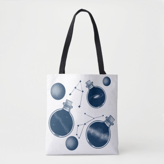 Universe in Bottle Tote Bag (Voorkant)