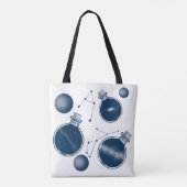 Universe in Bottle Tote Bag (Achterkant)