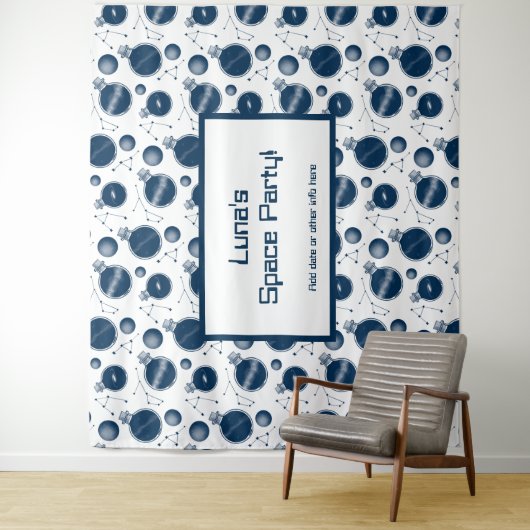 Universe in een Bottle Party Wandkleed (In situ)