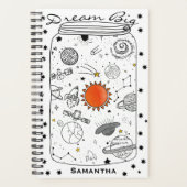 Universe in een grote droom van Jar Planner (Voorkant)