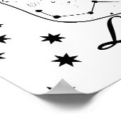 Universe in een grote kleine dapperkie poster (Hoek)