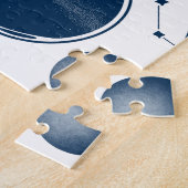 Universe in een moeilijke fles legpuzzel (Zijkant)