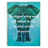 Universe in Motion Notitieboek (Voorkant)