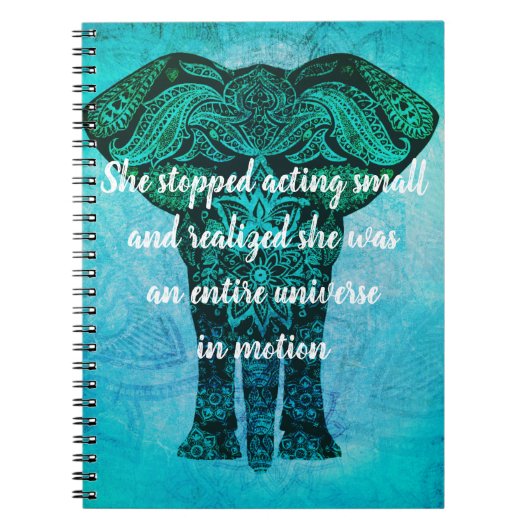 Universe in Motion Notitieboek (Voorkant)