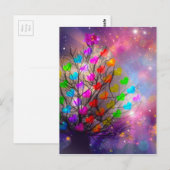 Universe is genoeg liefde, hart en sterren briefkaart (Voorkant / Achterkant)