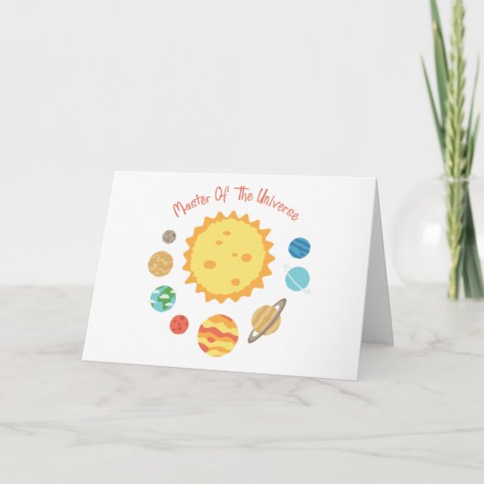 Universe meester kaart (Voorkant)