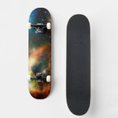 Universe Melkweg Night Sky met Stars Skateboard (Voorkant)