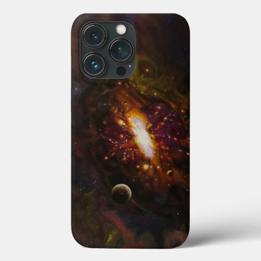 Universe, melkweg, ruimte, planeten Case-Mate iPhone case (Achterkant)