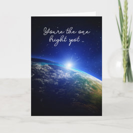 Universe met lichte vlakke dank kaart
