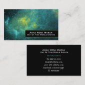 *~* Universe Nebula Cosmic Galaxy Stars Visitekaartje (Voorkant / Achterkant)