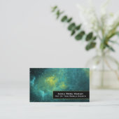 *~* Universe Nebula Cosmic Galaxy Stars Visitekaartje (Staand voorkant)
