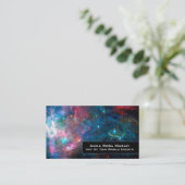 *~* Universe Nebula Cosmos Stars Galaxy Visitekaartje (Staand voorkant)