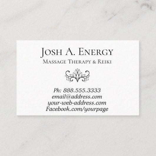 *~* Universe Nebula Lotus Galax Roze Paars Visitekaartje (Achterkant)