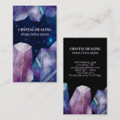 * Universe Pareltjes Cosmos Gemstone Waterverf Cry Visitekaartje (Voorkant / Achterkant)