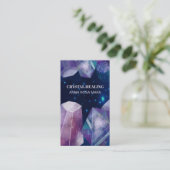 * Universe Pareltjes Cosmos Gemstone Waterverf Cry Visitekaartje (Staand voorkant)