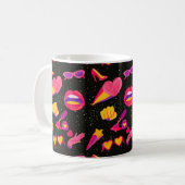UNIVERSE ROZE KOFFIEMOK (Voorkant links)