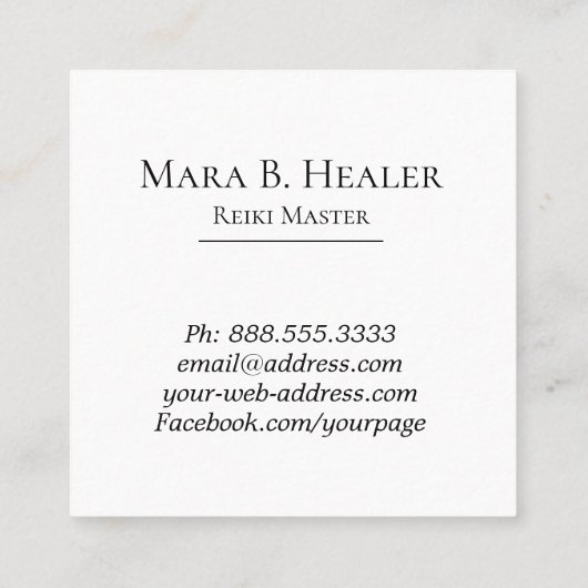 *~* Universe Roze Peach Lavender Galaxy Nebula Vierkante Visitekaartje (Achterkant)