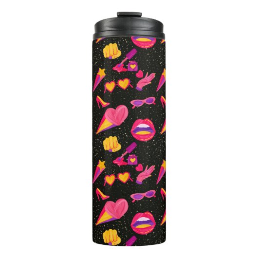 UNIVERSE ROZE THERMOSBEKER (Voorkant)
