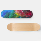 Universe skateboard van Megaflora. (Horizontaal)