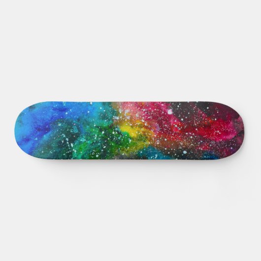 Universe skateboard van Megaflora. (Horizontaal)