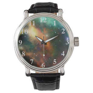 Universe Sky Cosmos Galaxy Sterren Horloge