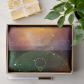 Universe Space 13 Abstract deduplicatiedocument Tissuepapier (Geschenk)