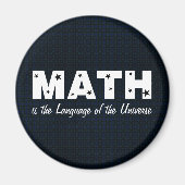 Universe taal van de wiskunde magneet (Voorkant)