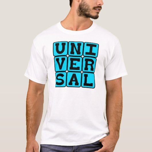 Universeel, Allesomvattend T-shirt (Voorkant)