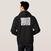Universeel motoraansluitschema op PULLOVER HOODY (Achterkant volledig)